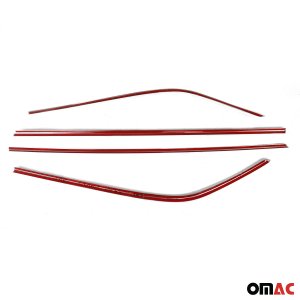 Toyota C-HR Window Trim - Omac - S.Steel - Gloss Silver - 2018-2022